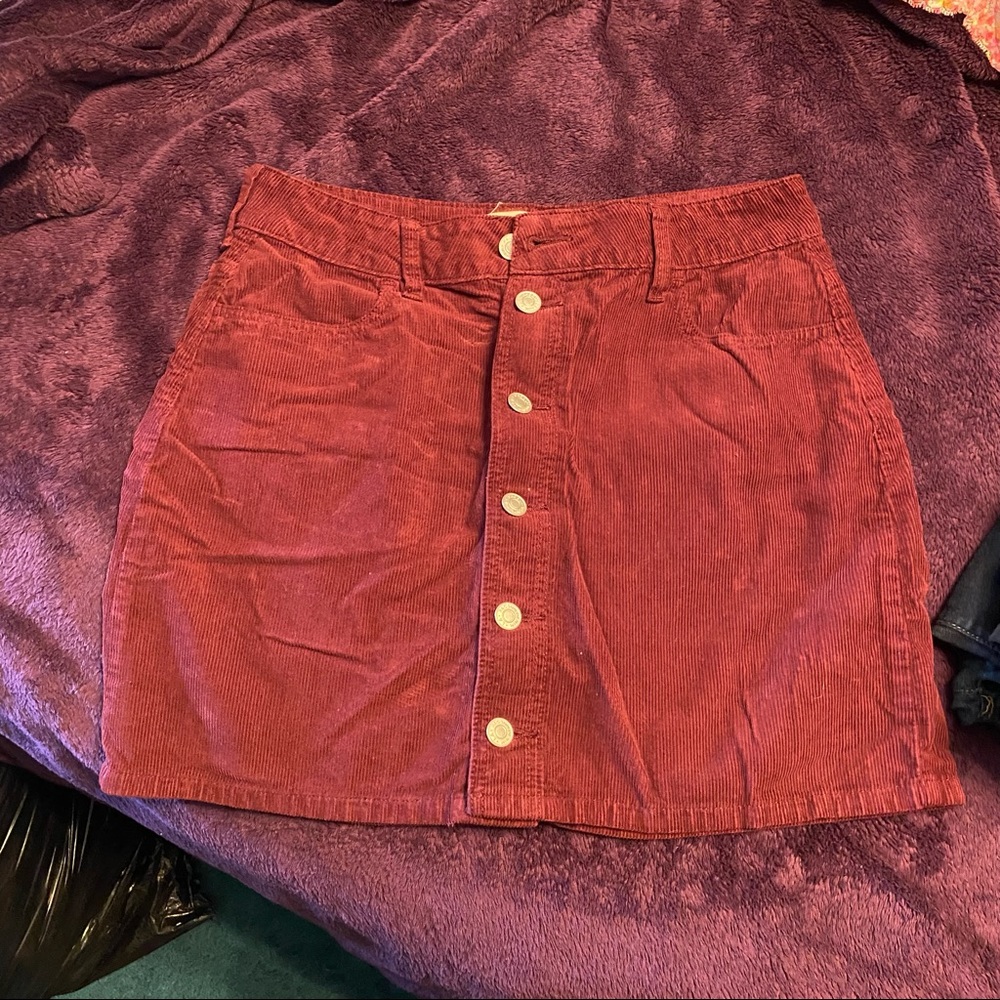 Pacsun corduroy skirt